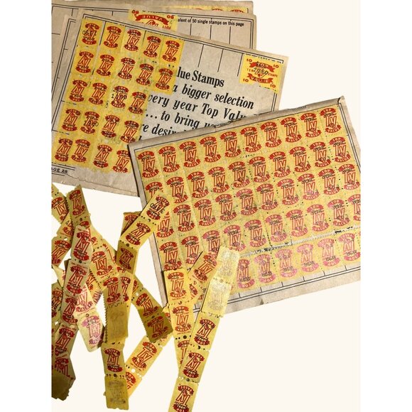 Vintage Holden Red Stamp Saver Books and Top Value Stamp Savings Books - Picture 7 of 12